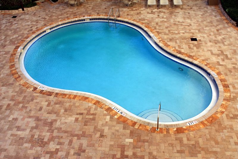 Poolside Concrete Paving