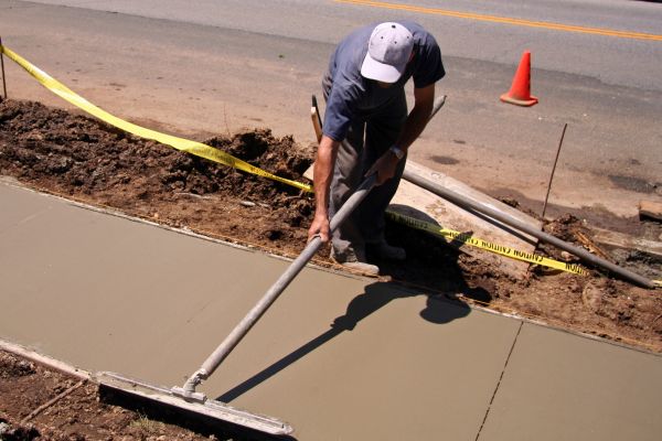 Sidewalk Cementing in Gig Harbor