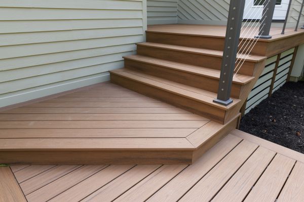 Patio Staircase Construction in Gig Harbor