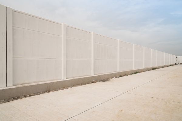 Concrete Fence Construction in Gig Harbor