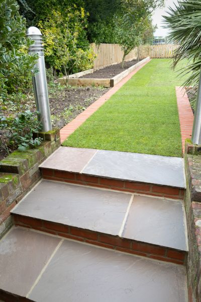 Backyard Steps Installation in Gig Harbor