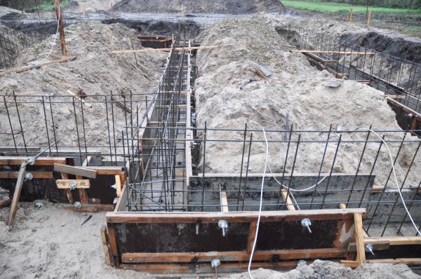 House Footing Construction in Gig Harbor