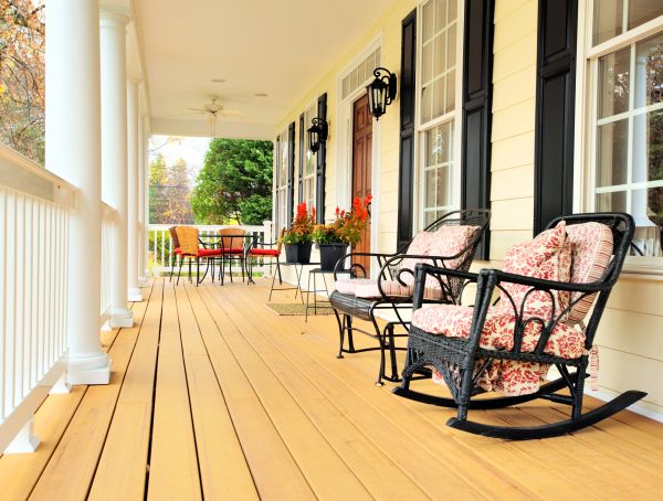 Front Porch Renovation in Gig Harbor