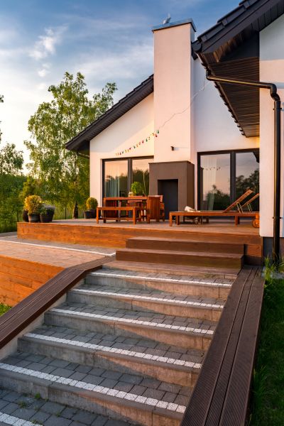 Patio Steps Replacement in Gig Harbor