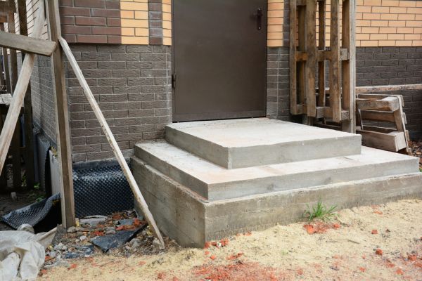 Cement Steps Construction in Gig Harbor