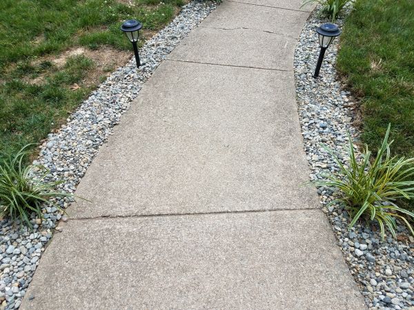 Cement Path Construction in Gig Harbor