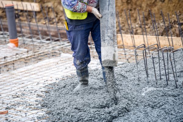 Cabin Foundation Pouring in Gig Harbor
